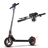 Elektro Scooter mit Intelligentes LED Display, 40 Km Reichweite, 10 Zoll Luftreifen, 10 Ah Battery,...
