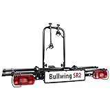 Bullwing SR2 - Fahrradträger für 2 Fahrräder auf die Auto Anhängerkupplung abklappbar...