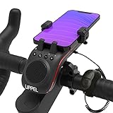 UPPEL Fahrrad Bluetooth Lautsprecher 10-in-1 Multifunktionaler Drahtloser Fahrradlautsprecher...