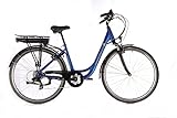 E-Bike SAXONETTE Advanced Sport 45cm 10,4Ah Blau Matt