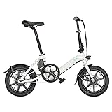 FIIDO D3S 16-Zoll-Elektrofahrräder für Erwachsene, Urban Commuter Folding E-Bike,...