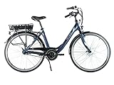 Tretwerk Carina Darkblue 28 Zoll E-Bike Citybike Damen L 49 cm