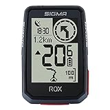 SIGMA SPORT ROX 2.0 Black | Fahrradcomputer kabellos GPS & Navigation inkl. GPS Halterung | Outdoor...