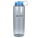 Nalgene Kunststoffflaschen Everyday WH Silo Trinkflasche, Grau, 1.5 L