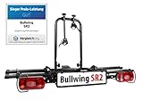 Bullwing SR2 - Fahrradträger für 2 Fahrräder auf die Auto Anhängerkupplung abklappbar...