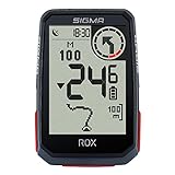 SIGMA SPORT ROX 4.0 Black | Fahrradcomputer kabellos GPS & Navigation inkl. GPS Halterung | Outdoor...