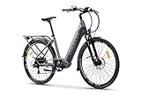 Moma Bikes Unisex – Erwachsene Ebike 28.2 Hydraulic Elektrische Fahrrad VAE zu promenieren, E-28,...