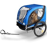 Bicycle gear - Hundeanhänger/Hundefahrradanhänger klappbar - Fahrradanhänger für Ihre Haustiere...