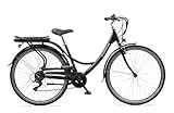 Teutoburg Senne Pedelec Citybike leicht Elektrofahrrad, 28 Zoll, mit 7-Gang Shimano Kettenschaltung,...