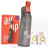 air up Starter-Set - 1 x Trinkflasche BPA-freies Tritan 650 ml 2 x Pods Geschmack Limette &...