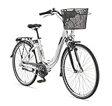 TELEFUNKEN E-Bike Damen 28 Zoll Elektrofahrrad - 3-Gang Shimano Nabenschaltung, Pedelec Citybike Alu...
