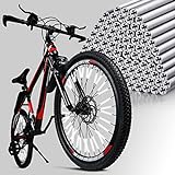 flintronic 48 Stück Speichenreflektoren Fahrrad, wasserdichter Speichenreflektor Einfach zu...