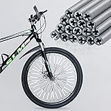AIXMEET 72 Stück Reflektoren Fahrrad, Speichenreflektoren Set, 3M Speichenreflektoren Fahrrad für...