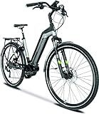 TechniBike CITY 28 Zoll E-Bike (Pedelec, Elektrofahrrad, Citybike, 450Wh Continental Akku,...