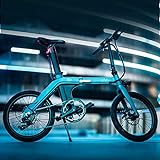 D11 Faltbares Elektrofahrrad, 20' E-Bike 17,5 kg Aluminiumlegierung in Luftfahrtqualität Mode...