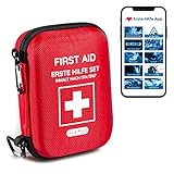 Erste Hilfe Set Outdoor inkl. App - Wandern - Fahrrad - First aid kit - klein mini unterwegs -...