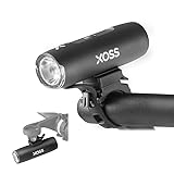 XOSS XL-400 Fahrradlicht vorne 400 Lumen hoch hell Fahrradlicht wiederaufladbar wasserdicht...