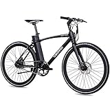 CHRISSON 28 Zoll E-Bike City Bike eOCTANT mit Vorbau-Display schwarz - Elektrofahrrad Urban Bike mit...