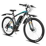 HILAND 27,5 Zoll E-Bike Elektrofahrrad Mountainbike 250W Motor,Elektro Mountain Bike für Damen und...
