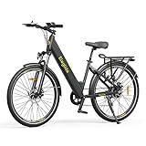 E-Bike, Eleglide T1 Step-Thru Elektrofahrrad 27.5'' Trekkingrad E-Citybike mit 36V 12.5Ah...