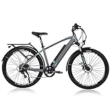 TAOCI 27,5 Zoll E-Bike Elektrofahrrad für Herren, Trekking Pedelec Citybike, mit Abnehmbarer 36V...