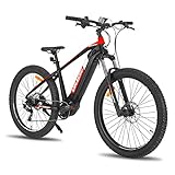 LAMASSU 27,5 Zoll Elektrofahrrad E-Mountainbike E-Bike Hardtail hydraulische Federgabel...