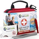 Erste Hilfe Set Outdoor, Wander Zubehör, Fahrrad Erste Hilfe Tasche - Notfallset First Aid Kit -...