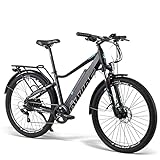 AKEZ E-Mountainbike,Elektrofahrrad für Erwachsene,27.5' Elektrofahrrad Pendler-E-Bike mit 36V...