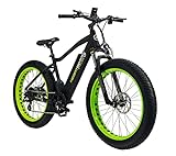 HIGHPHORIA E-Fatbike 26 Zoll Elektrofahrrad • E-Bike mit fetten Reifen • Fat Tire E-Mountainbike...
